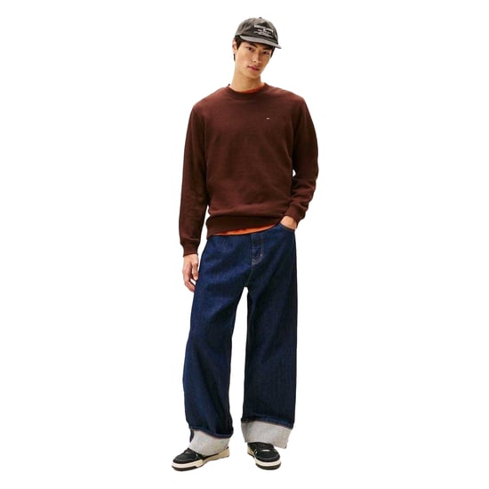 Tommy Jeans - Sweatshirt für Herren, Mit Vlies gefüttert (Braun) - Image 5