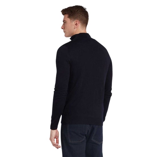 Farah - Pullover Top für Herren, Reißverschluss (wahres Marienblau) - Image 3