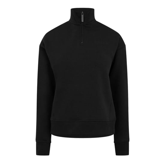 USA Pro - Sweatshirt für Damen, mit kurzem Reißverschluss (Schwarz) - Image 2