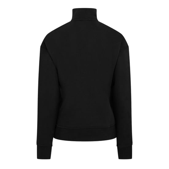 USA Pro - Sweatshirt für Damen, mit kurzem Reißverschluss (Schwarz) - Image 3