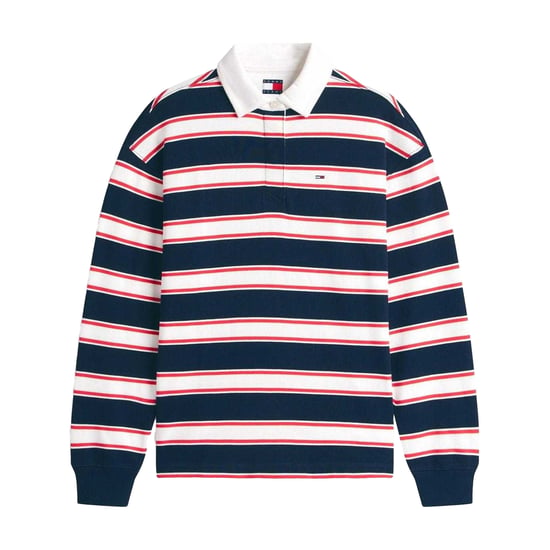 Tommy Jeans - Sweatshirt für Damen, Rugby, leger (Dunkel-Marineblau) - Image 1
