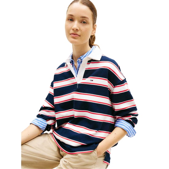 Tommy Jeans - Sweatshirt für Damen, Rugby, leger (Dunkel-Marineblau) - Image 3