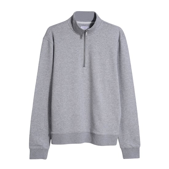 Farah - "Aintree" Sweatshirt für Herren, Weiter Stehkragen, Langärmlig (Graugrün) - Image 1
