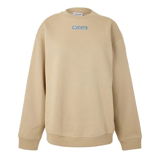 Lacoste - Sweatshirt für Damen, Rundhalsausschnitt, Regulär, Langärmlig (Beige) - Image 1