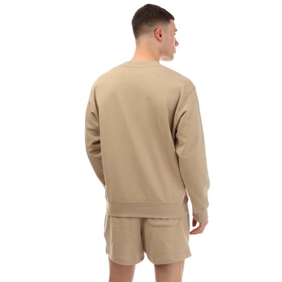 New Balance - Sweatshirt für Herren, Rundhalsausschnitt, Sweatshirt-Stoff (Steinfarben) - Image 3