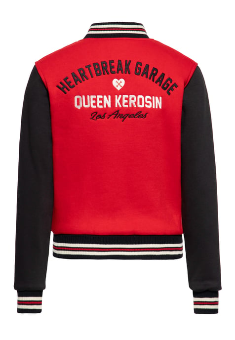 Queen Kerosin Damen College Jacke Heartbreak Garage - Image 2