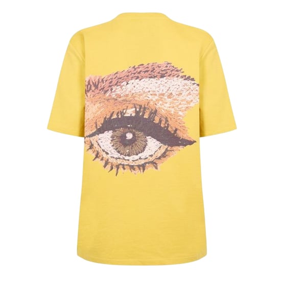 Diadora - T-Shirt für Damen, Rundhalsausschnitt (Gelb) - Image 2