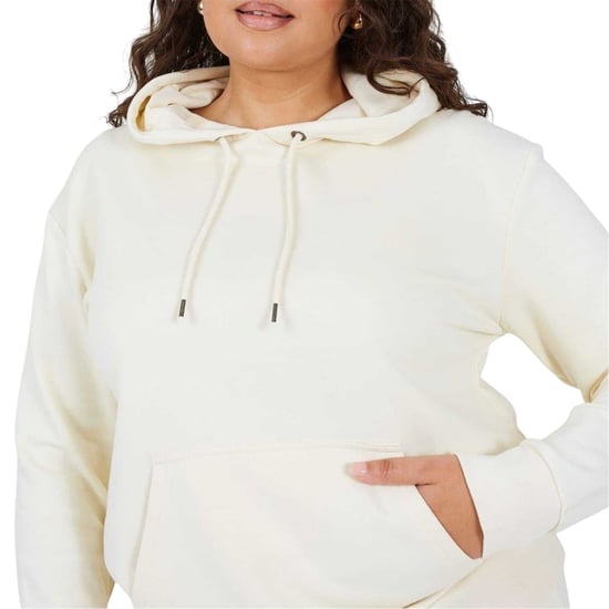 Brave Soul - Kapuzenpullover für Damen, Langärmlig (Cremefarbe) - Image 3