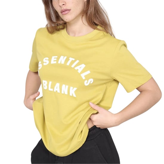 Blank Essentials - T-Shirt für Herren/Damen Unisex, Baumwolle (Senf) - Image 3