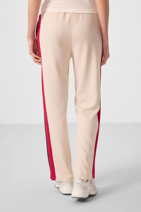 Gestreifte Palazzo-Hose mit Kordelzugbund - Image 5