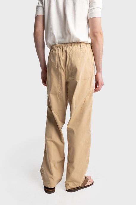 Herren Popeline Baumwolle Gerade-Form Hose - Image 4