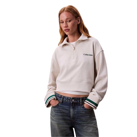 Calvin Klein - Sweatshirt für Damen, Fleece (Kreide) - Image 1