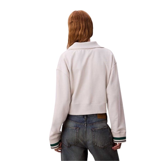 Calvin Klein - Sweatshirt für Damen, Fleece (Kreide) - Image 3
