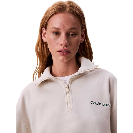 Calvin Klein - Sweatshirt für Damen, Fleece (Kreide) - Image 4