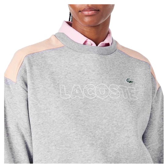 Lacoste - Sweatshirt für Damen, leger (Silber) - Image 4