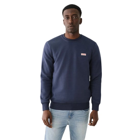 True Religion - Sweatshirt für Herren, Rundhalsausschnitt (Kleid Blau) - Image 2