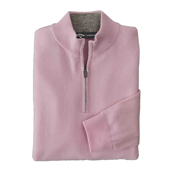 Callaway - Pullover Top für Herren, Reißverschluss (Pink) - Image 3