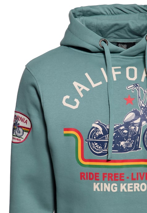 King Kerosin Herren Hoodie California - Image 3