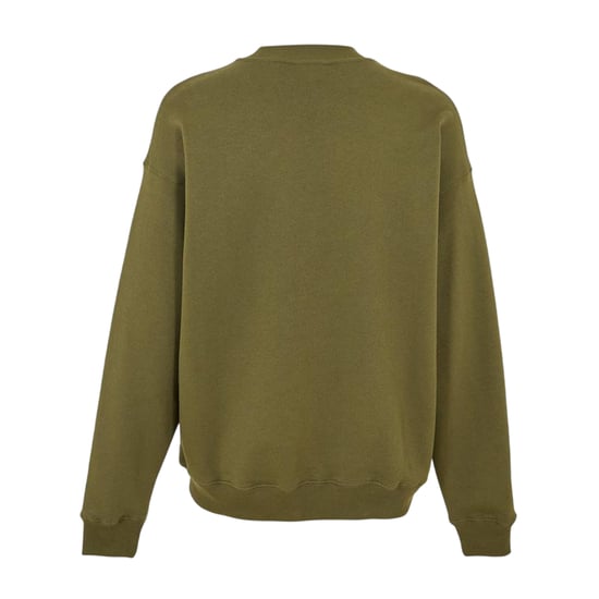 Off White - Sweatshirt für Herren, Rundhalsausschnitt, Langärmlig (Moosgrün/Schwarz) - Image 2