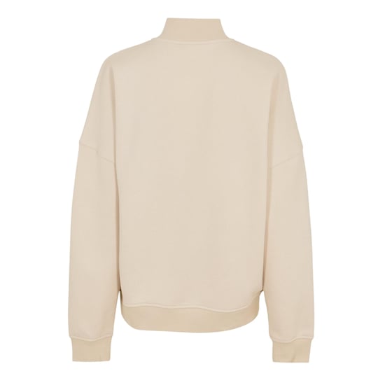 USA Pro - Sweatshirt für Damen, mit kurzem Reißverschluss (Cremefarbe) - Image 2