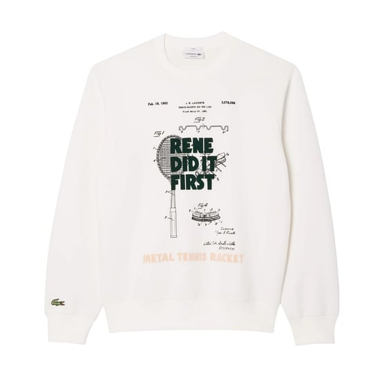 Lacoste - Sweatshirt für Herren, Piqué (Cremefarbe) - Image 2