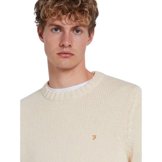 Farah - "Alverstone" Sweatshirt für Herren, Regulär (Cremefarbe) - Image 4