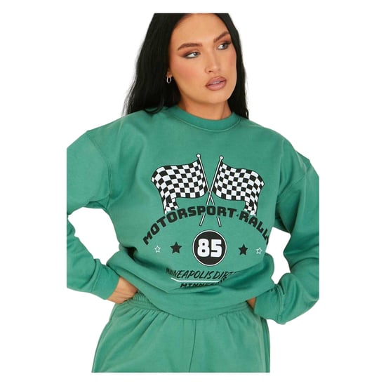 Missy Empire - Sweatshirt für Damen (Grün) - Image 3