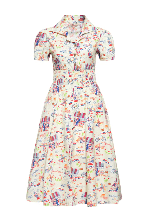 Queen Kerosin Damen Swingkleid Amsterdam - Image 1