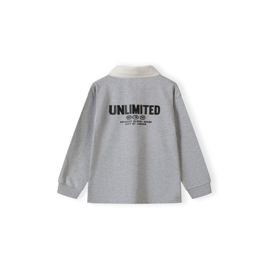 Minoti - Poloshirt für Jungen, Langärmlig (Grau) - Image 2