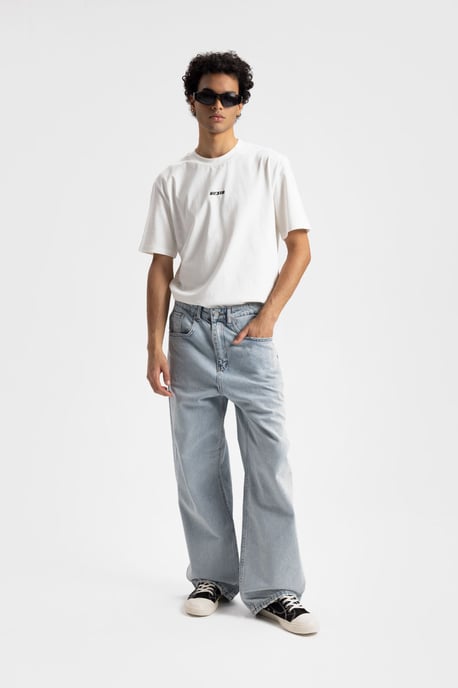 Relaxed Fit Gerade Jeans - Image 2