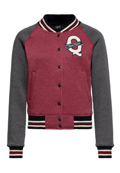 Queen Kerosin Damen Collegejacke Speed Queens - Image 1