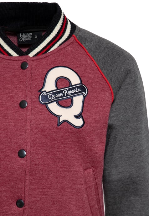 Queen Kerosin Damen Collegejacke Speed Queens - Image 3