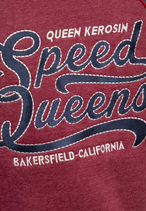 Queen Kerosin Damen Collegejacke Speed Queens - Image 5