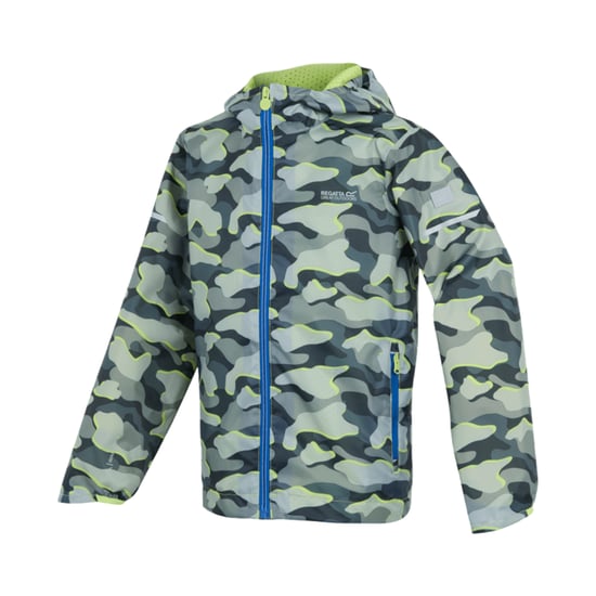 Regatta - "Lever II" Jacke, wasserfest für Kinder (Dunkler Sturm) - Image 3