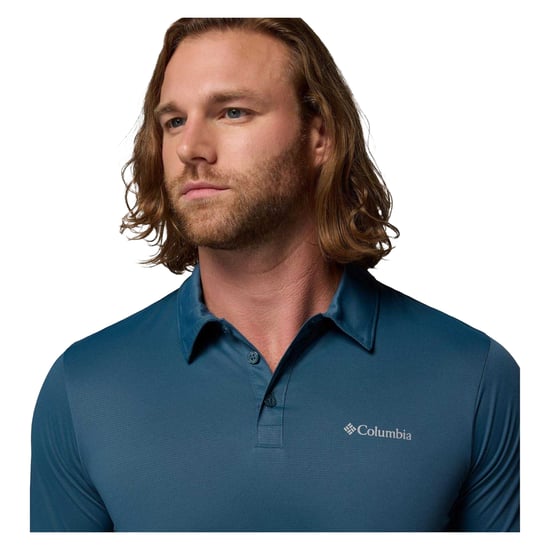 Columbia - Poloshirt für Herren, kurzärmlig (Blau) - Image 3