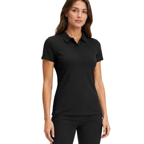 Callaway - Poloshirt für Damen, Polyester, kurzärmlig (Kaviar) - Image 3