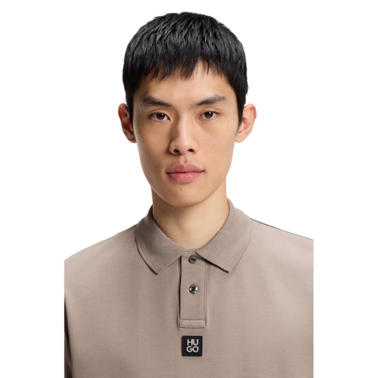 Hugo - "Deabono" Poloshirt für Herren (Mittelbraun) - Image 3
