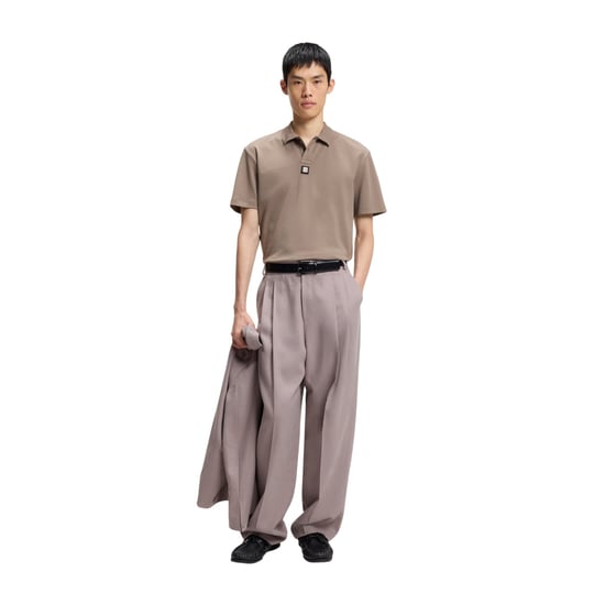 Hugo - "Deabono" Poloshirt für Herren (Mittelbraun) - Image 4