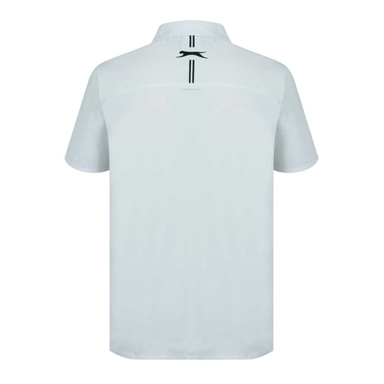 Slazenger - Poloshirt für Herren, Polyester, Emblem (Weiß) - Image 2