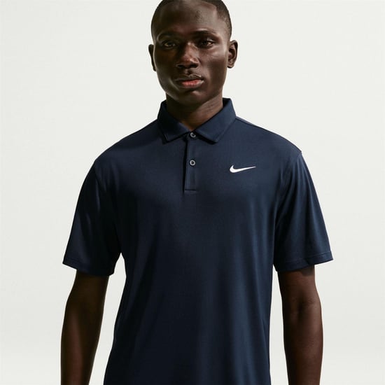 Nike - "Performance" Poloshirt für Herren, kurzärmlig (Marine/Weiß) - Image 1