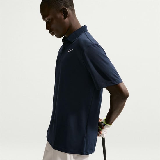 Nike - "Performance" Poloshirt für Herren, kurzärmlig (Marine/Weiß) - Image 3