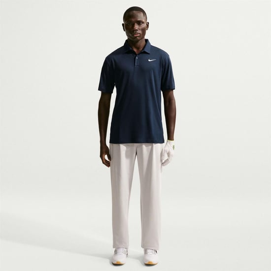 Nike - "Performance" Poloshirt für Herren, kurzärmlig (Marine/Weiß) - Image 4