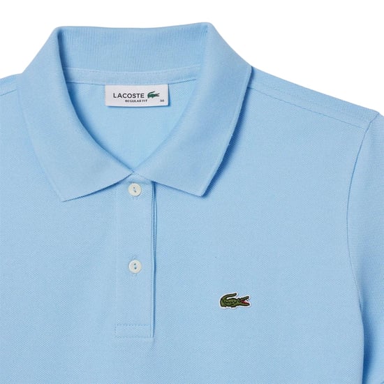 Lacoste - Poloshirt für Damen, Kurzgröße (Blau) - Image 4