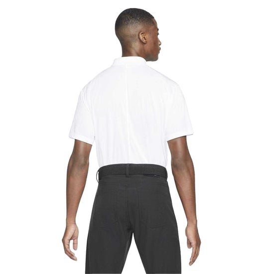 Nike - "Victory" Poloshirt für Herren, Dri-FIT, Emblem (Weiß/Schwarz) - Image 3