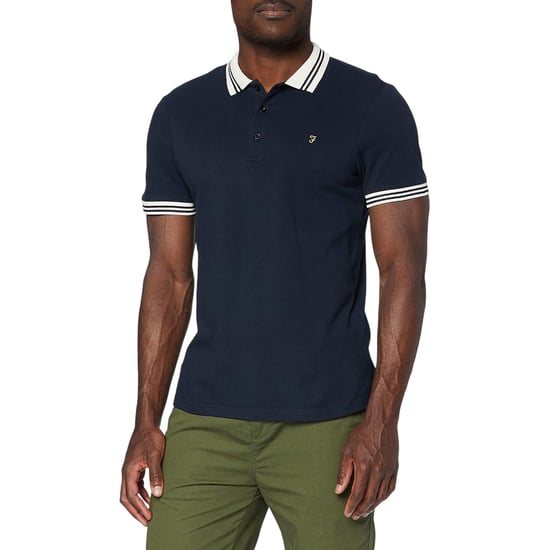 Farah - Poloshirt für Herren, Regulär, kurzärmlig (wahres Marienblau) - Image 3