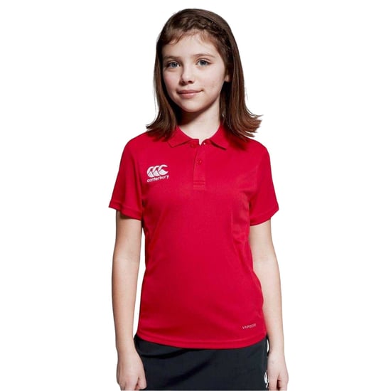 Canterbury - Poloshirt für Mädchen, Regulär, kurzärmlig (Rot) - Image 2