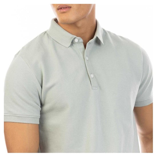 Peter Werth - "Molton" Poloshirt für Herren, Regulär (Grau) - Image 4