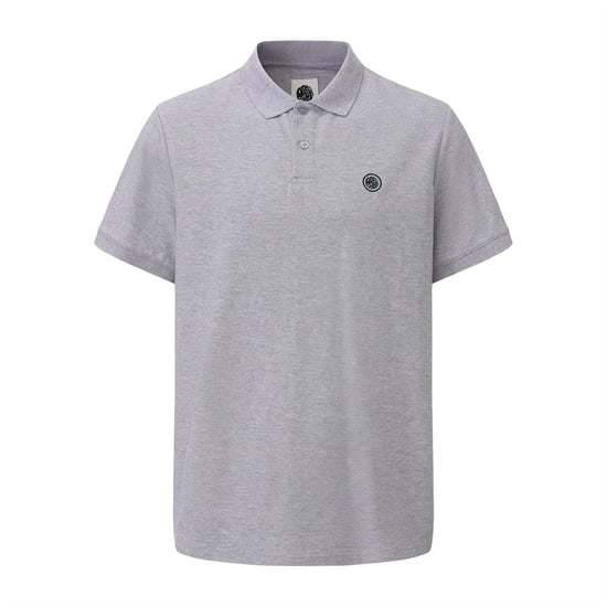 Pretty Green - Poloshirt für Herren, Baumwolle (Grau) - Image 1