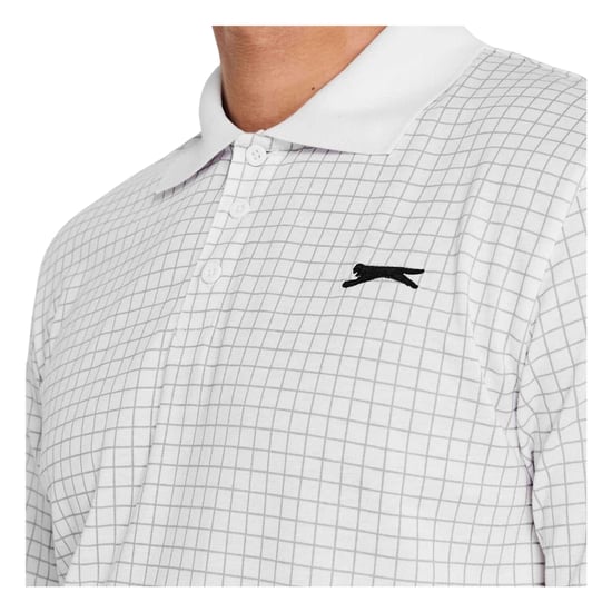 Slazenger - Poloshirt für Herren, Emblem (Weiß) - Image 3