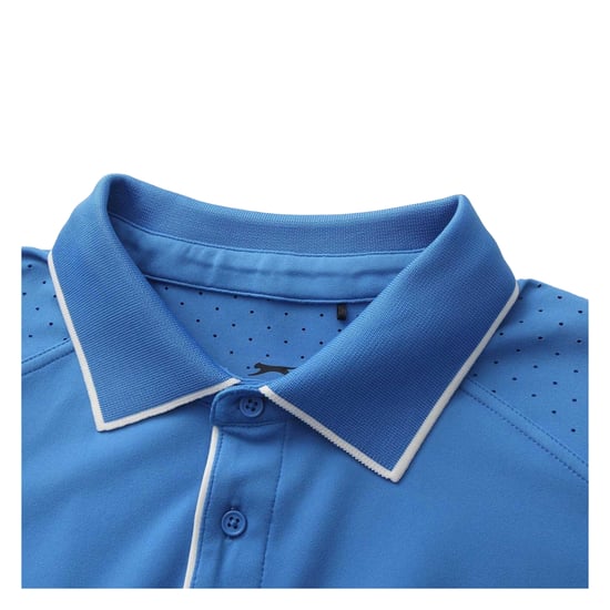 Slazenger - Poloshirt für Herren, Performance, Regulär, kurzärmlig (Blau) - Image 4